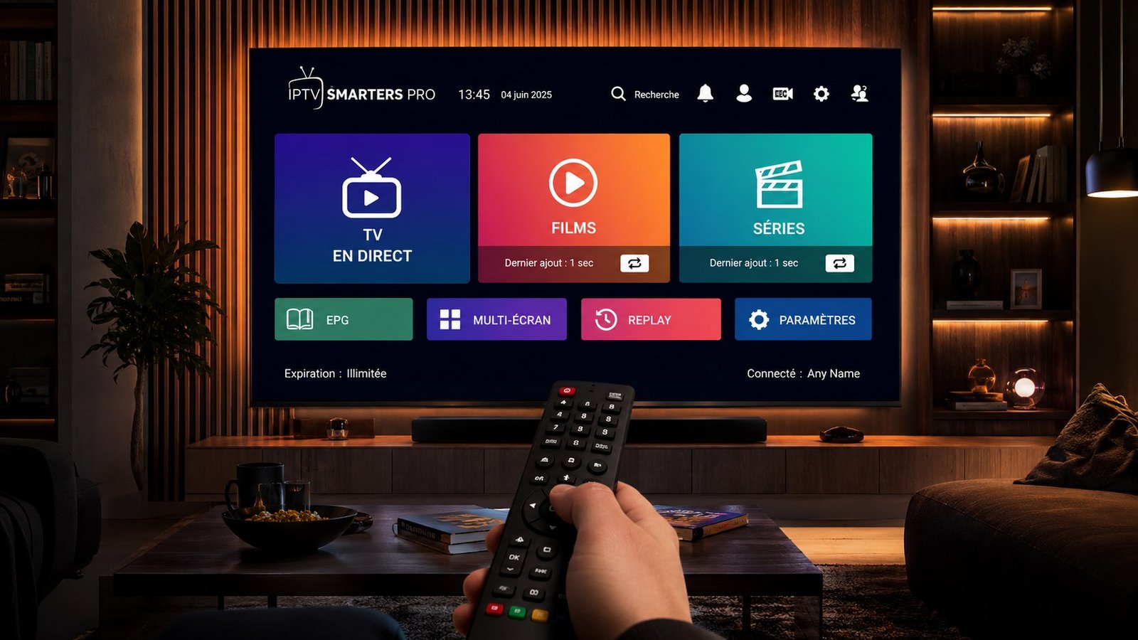 Abonnement IPTV France compatible IPTV Smarters Pro
