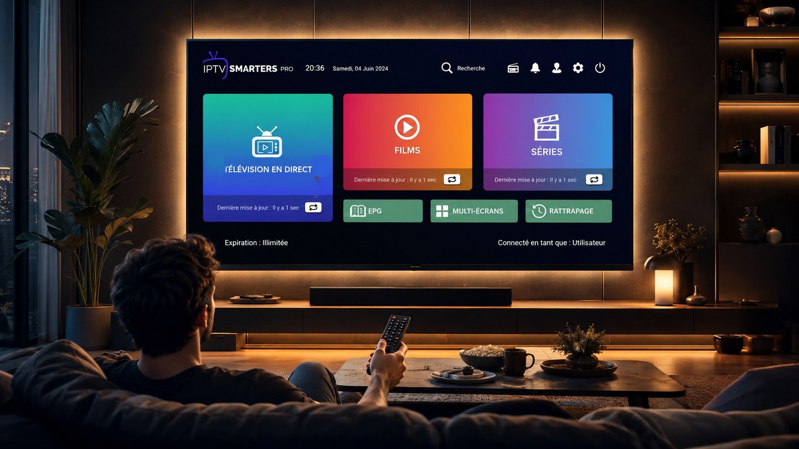IPTV Premium : une formule stable pour Smart TV, Android et PC