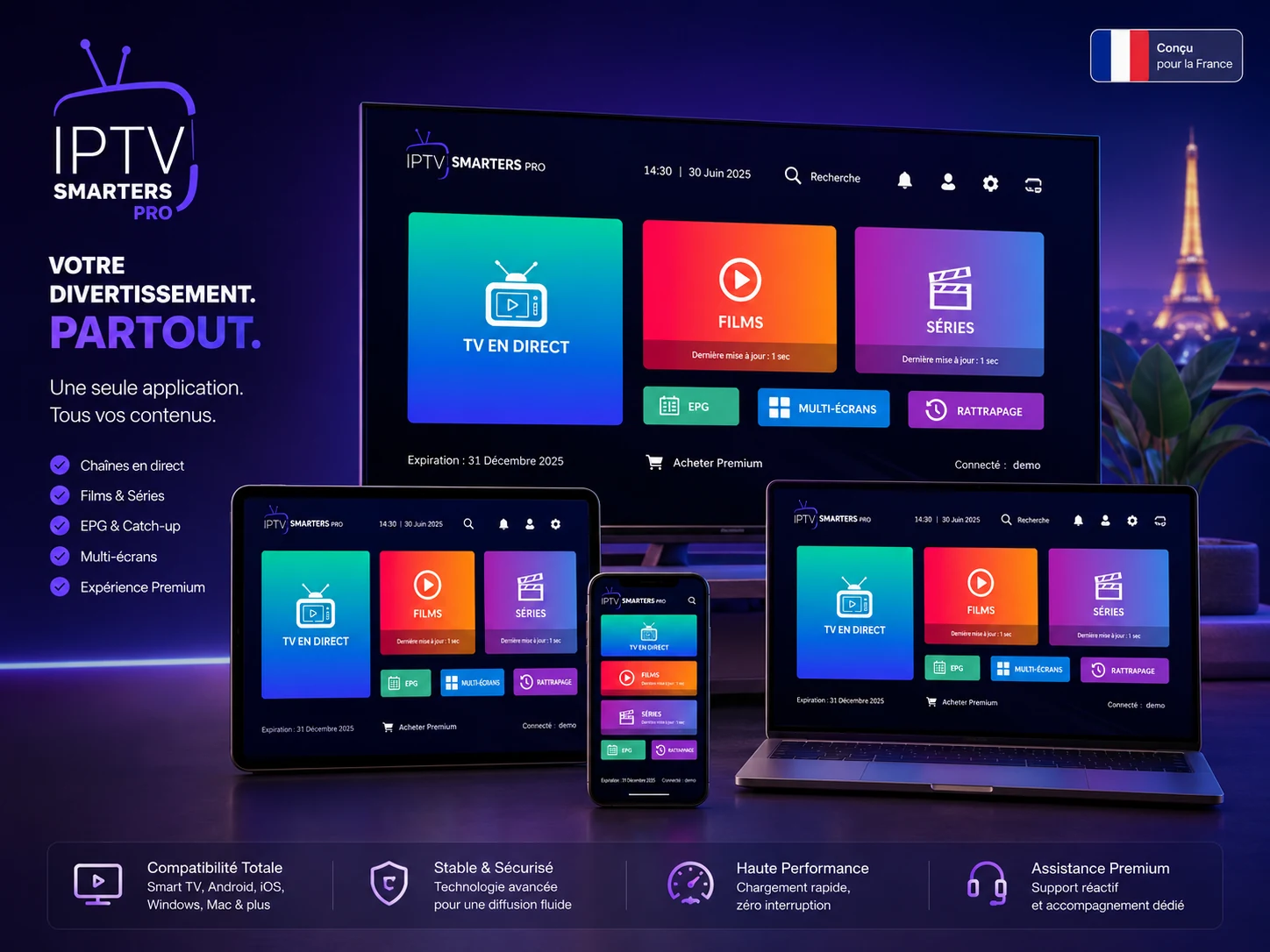 IPTV iPhone et iOS : utiliser votre abonnement sur mobile